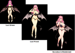 Pink Haired Succubus evolution.png